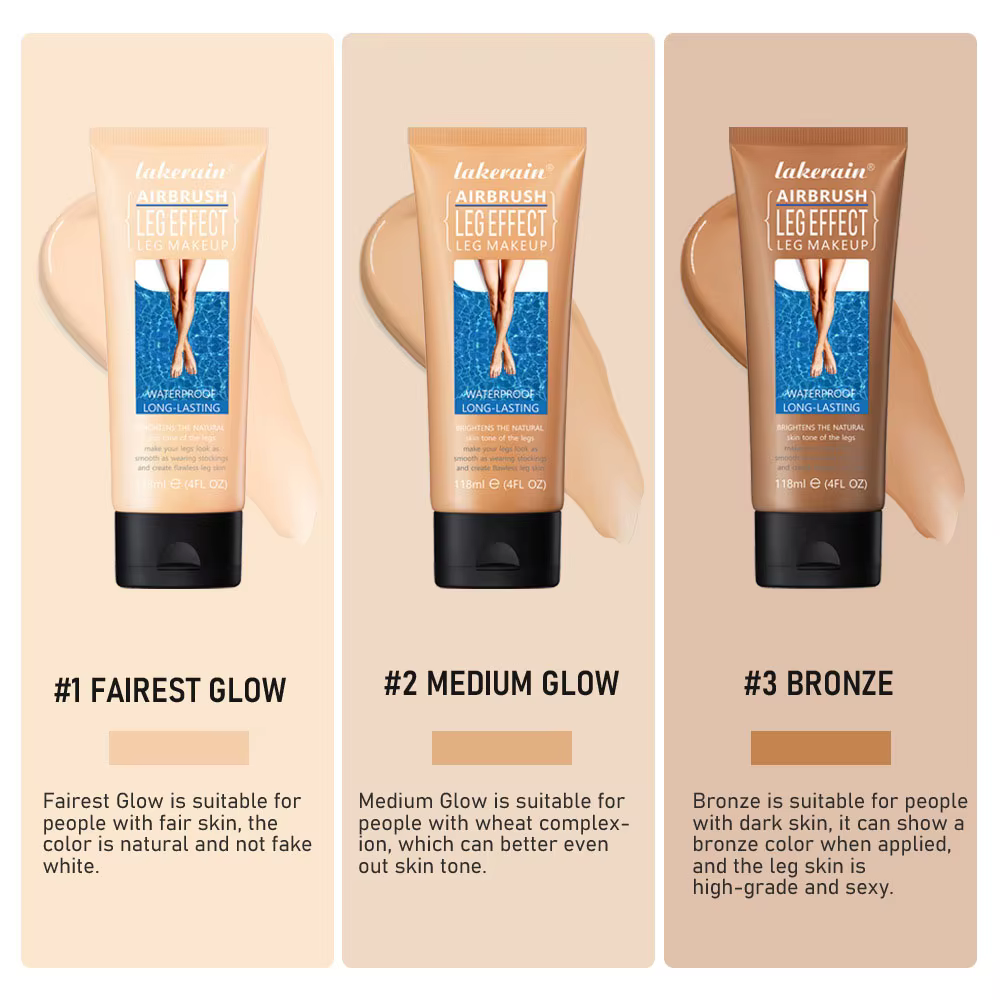 3 couleurs jambes correcteur taches foncées couverture crème de contour longue durée imperméable