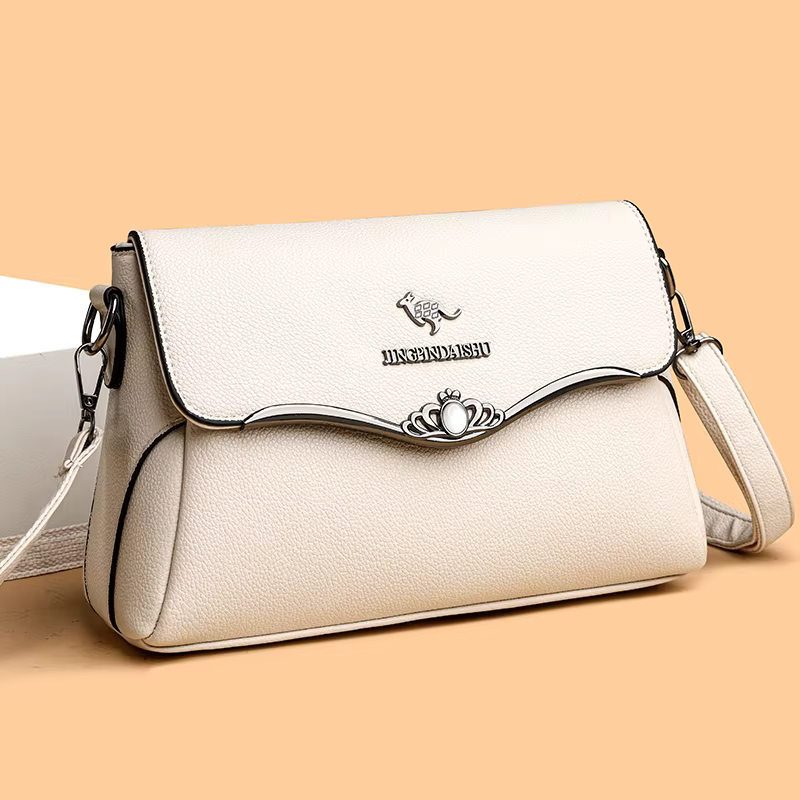 Sac à main Simple pour femmes, sac à bandoulière en cuir PU, sac à petite poignée de styliste, pochette de Shopping quotidienne pour dames
