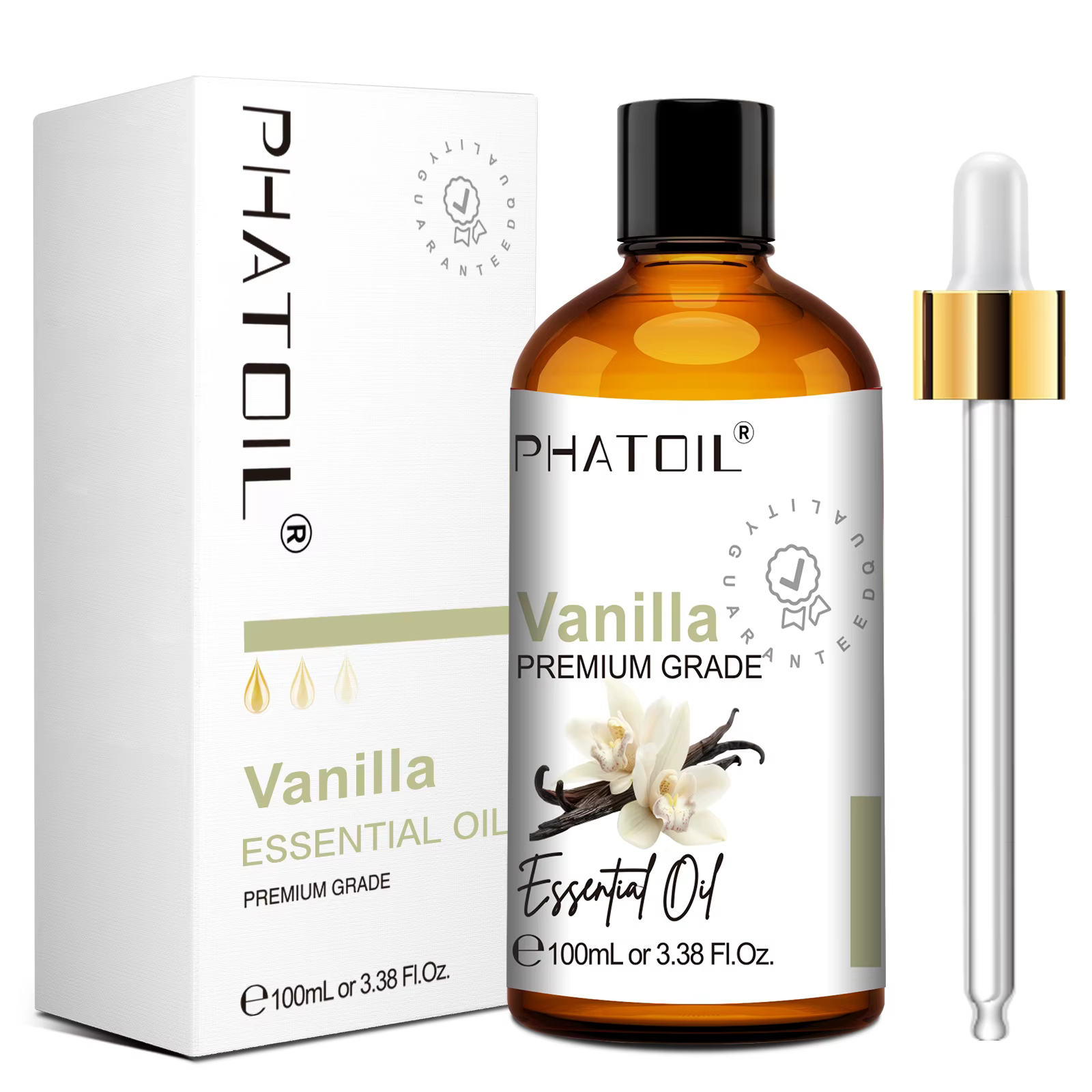 Huile Essentielle Naturelle PHATOIL pour Diffuseur et Fabrication de Bougies - 100ml - Bois de Santal