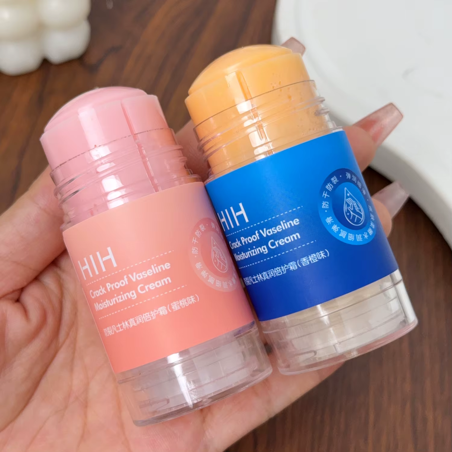 Bâton de crème Anti-fissuration pour les pieds