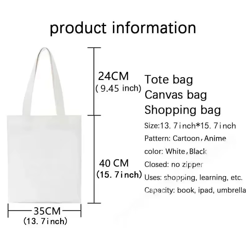 Sac fourre-tout en toile loisirs dessin animé mignon nouveaux sacs à main sac à provisions pliant sac à main pour femme sacs de dame Eco Shopper tissu de plage l'homme