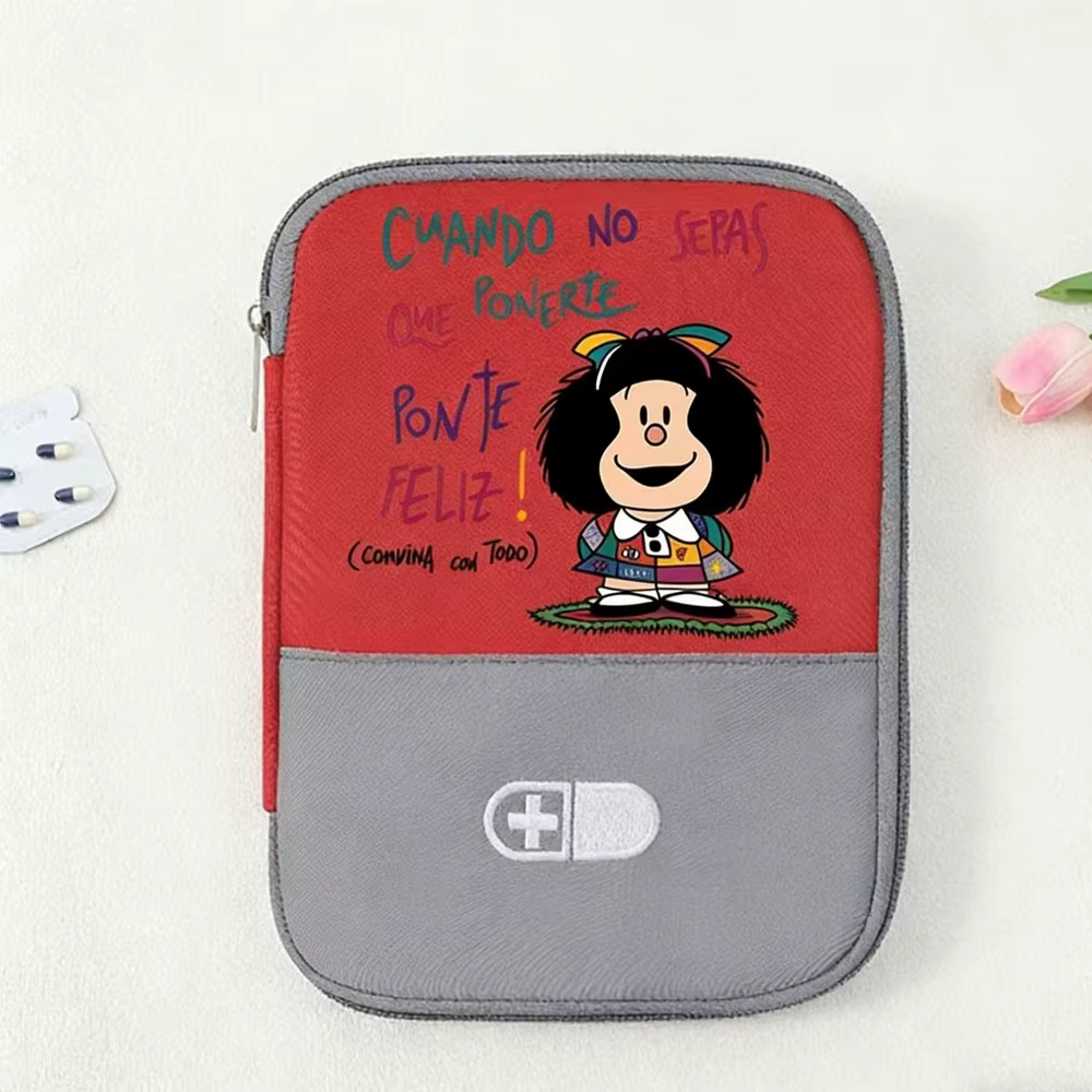 Pochette de premiers secours portable | Sac de trousse d'urgence de grande capacité avec emblème croisé, organisateur de stockage de médicaments Durable et adapté aux voyages