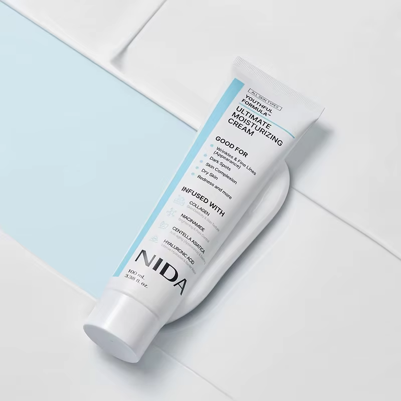 100mL crème hydratante ultime formule jeune collagène Niacinamide Centella Asiatica acide hyaluronique rides taches