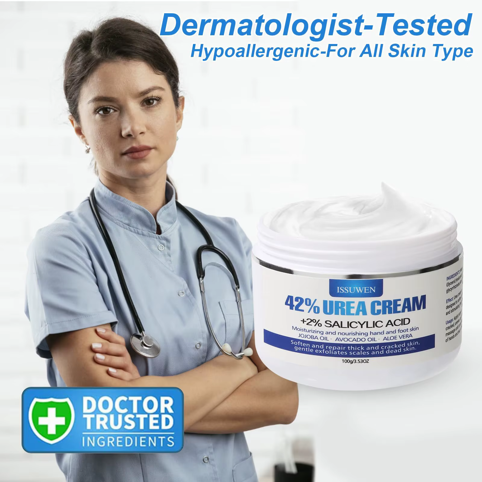 Crème d'urée 42% Plus acide salicylique 2%
