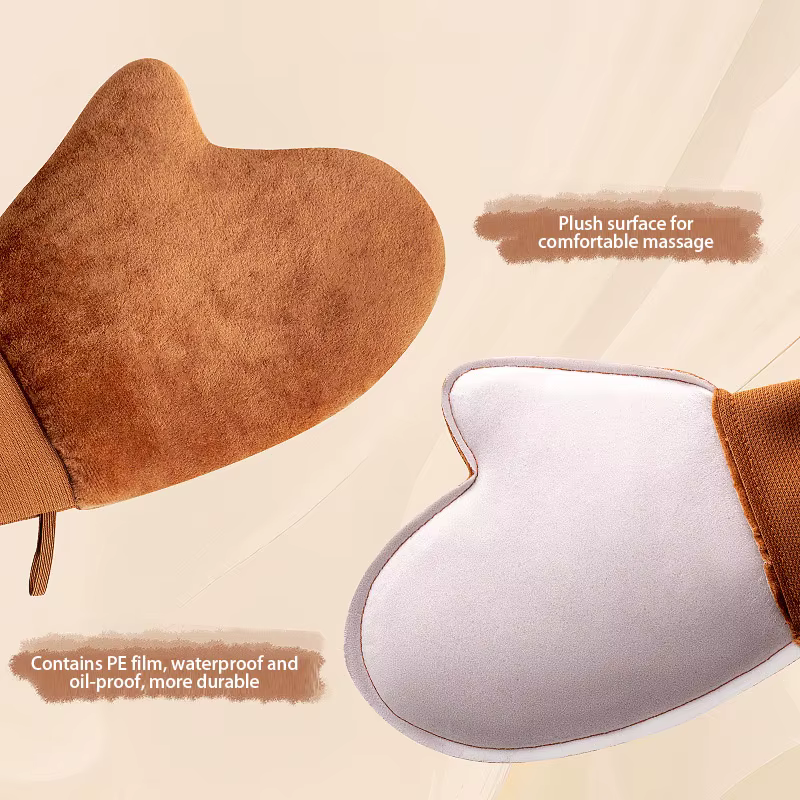 1 pièce Gant applicateur auto-bronzant réutilisable marron noir pour crème
