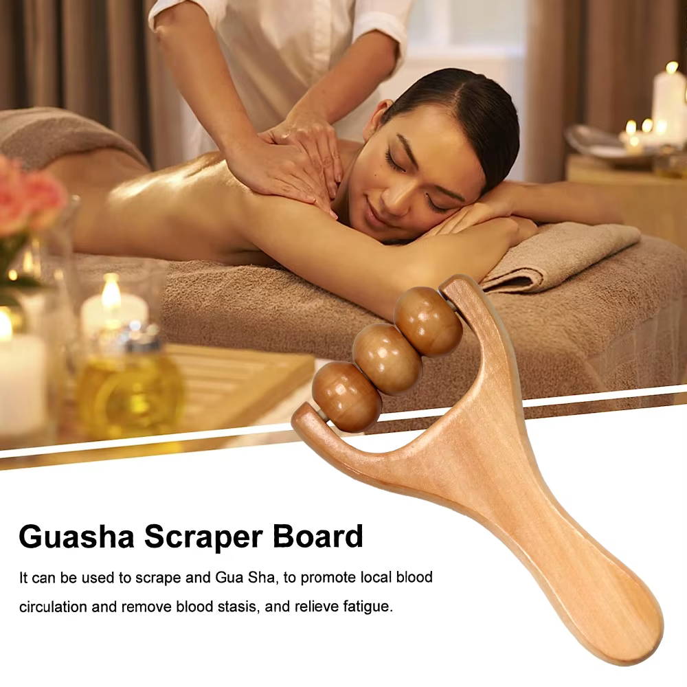 Rouleau de Massage en bois 1 pièce