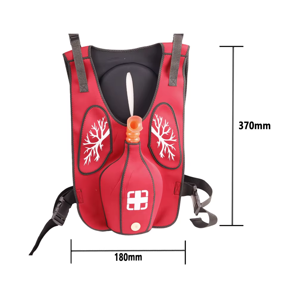 Entraînement de premiers secours Gilet d'entraînement Heimlich Gilet Heimlich Gilet d'entraînement de premiers secours Obstruction des voies respiratoires et sauvetage d'asphysie