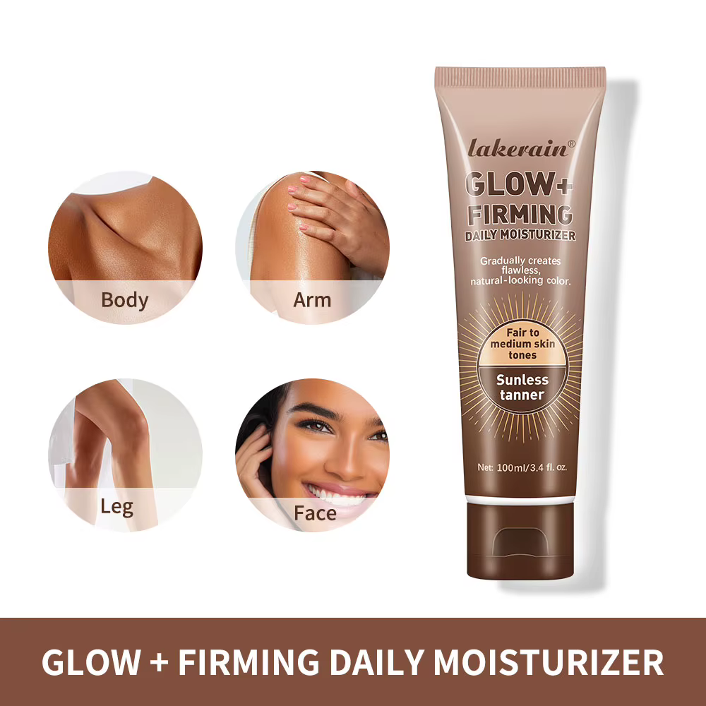 Crème Bronzante Visage et Corps Longue Durée – Autobronzant Naturel Nourrissant et Protecteur Contre les Rayons UV