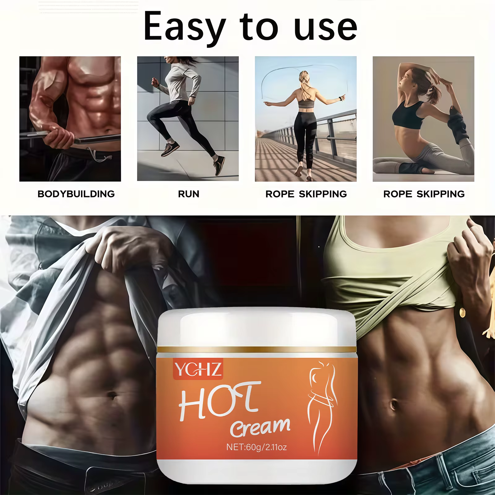 Crème raffermissante pour le corps 60G/2.11Oz
