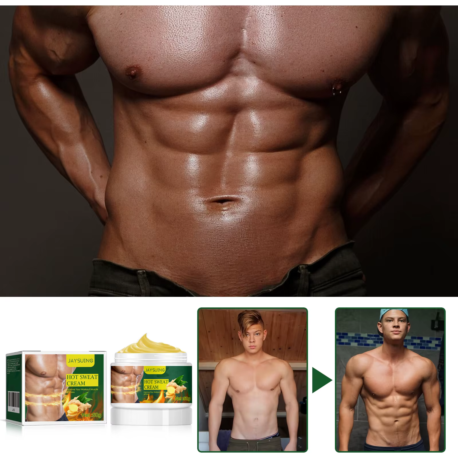 Crème de Massage pour hommes