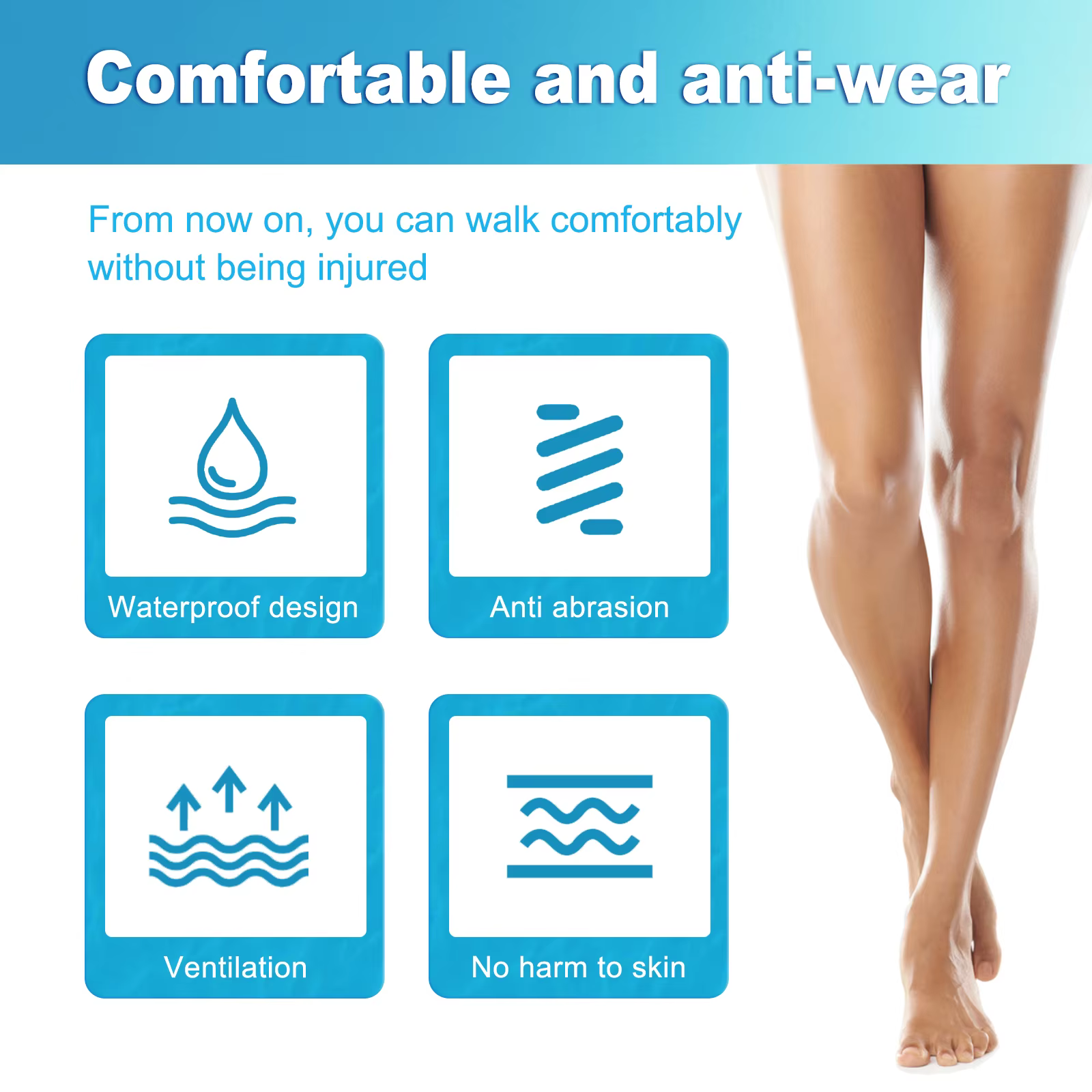 Crème Anti-Chafe pour Femme