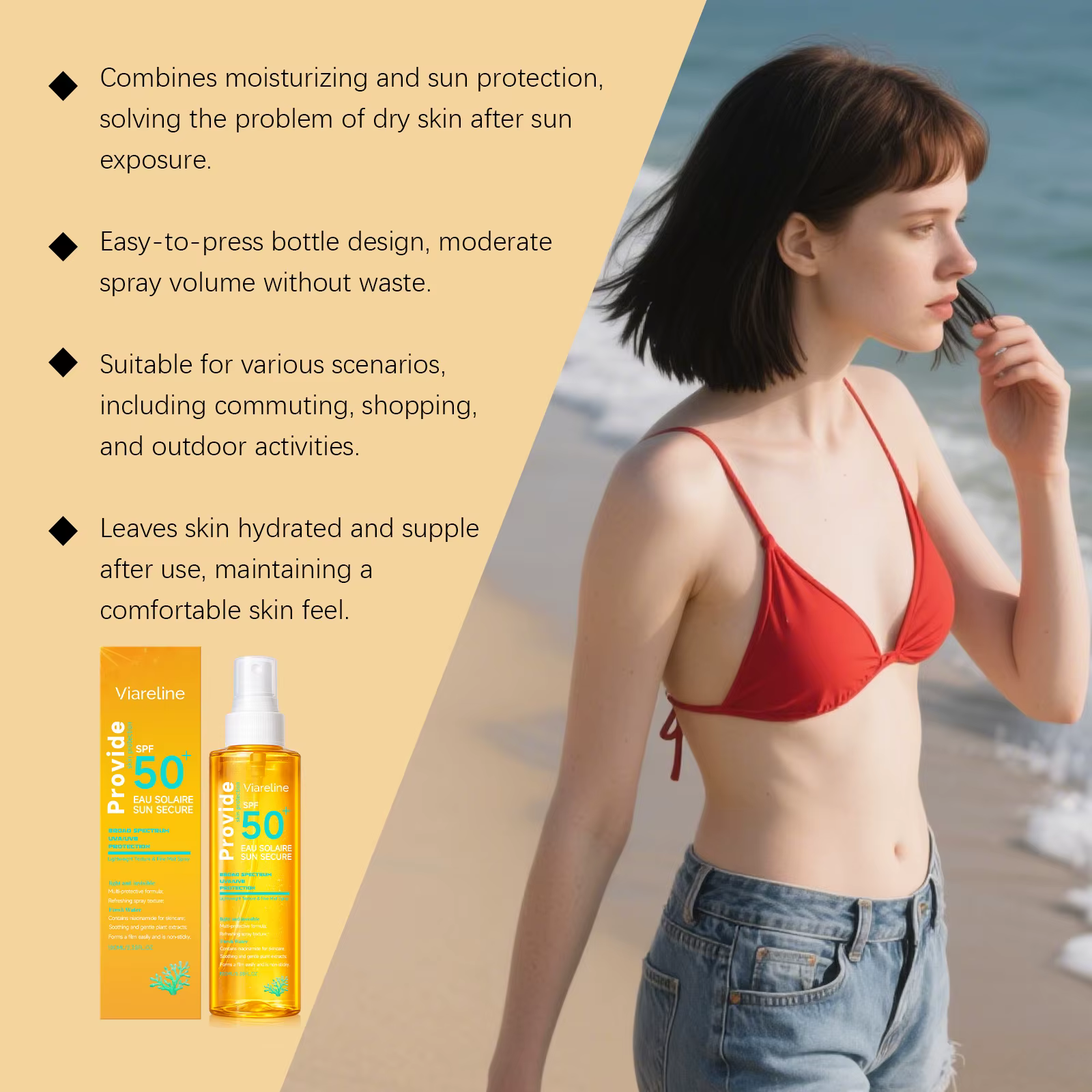 Spray solaire SPF50 100 ml