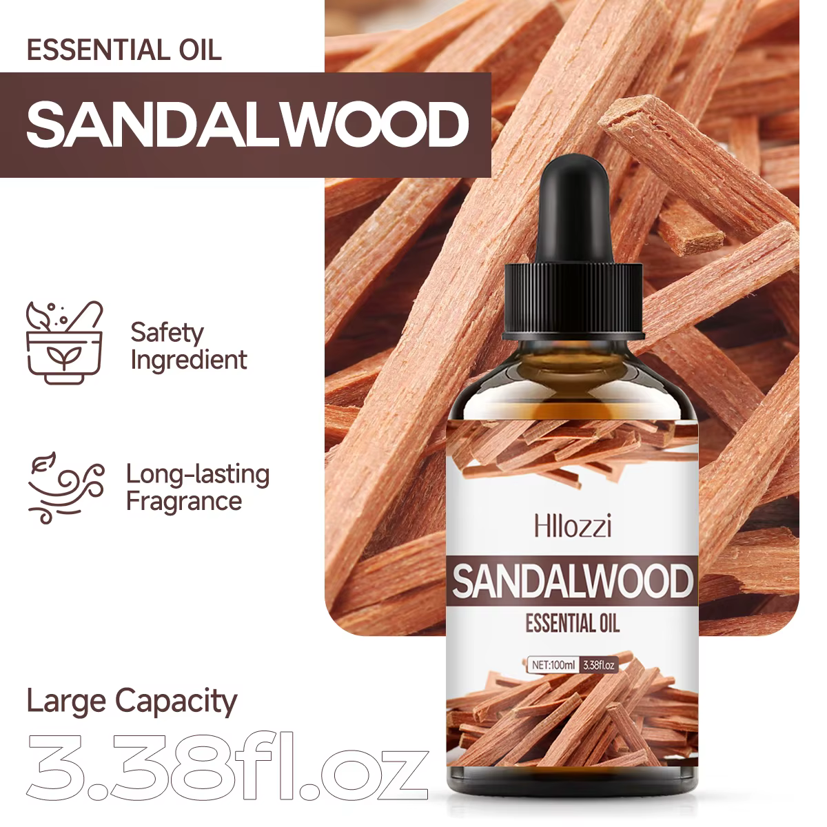 L'huile essentielle de bois de santal est utilisée pour les soins de la peau