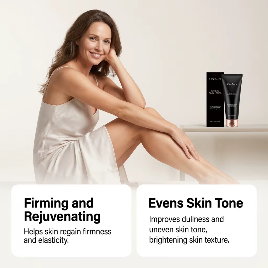 Lotion corporelle au rétinol anti-âge
