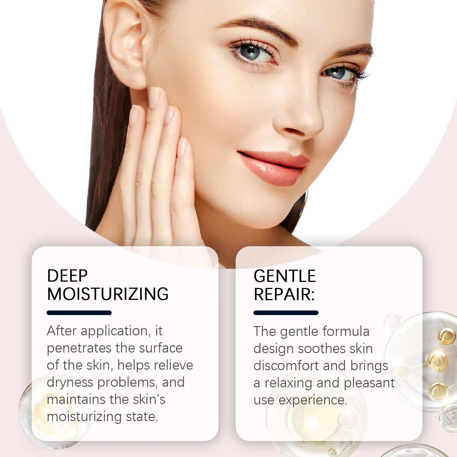 Capsule de collagène hydratante crème