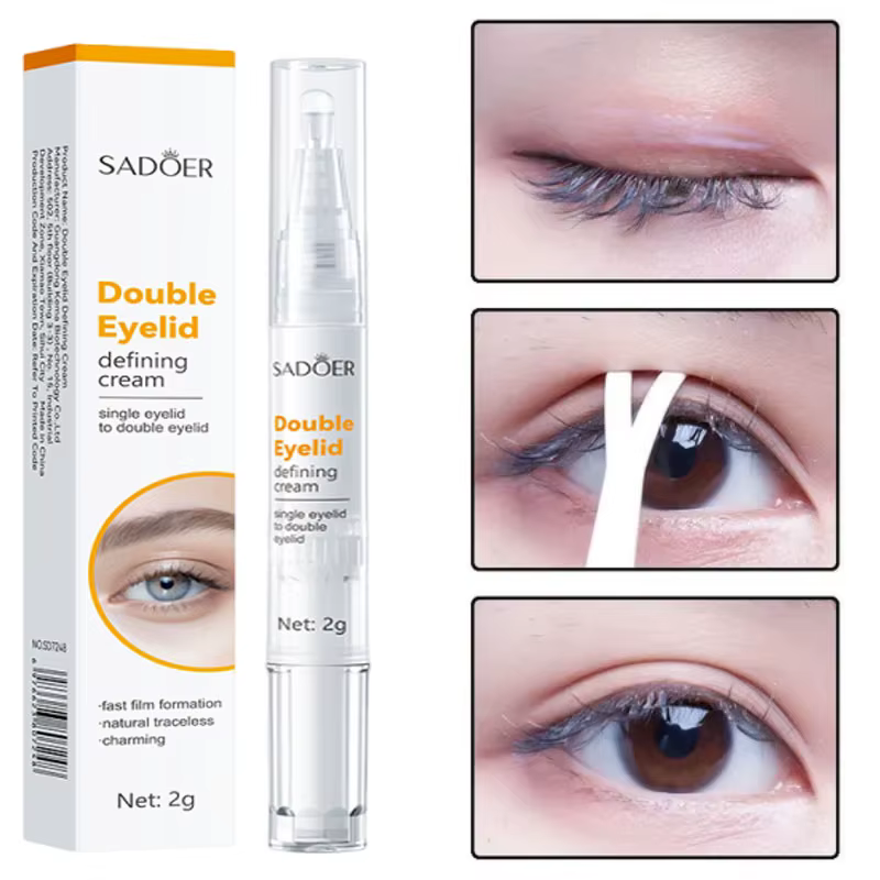 Crème coiffante pour Double paupière