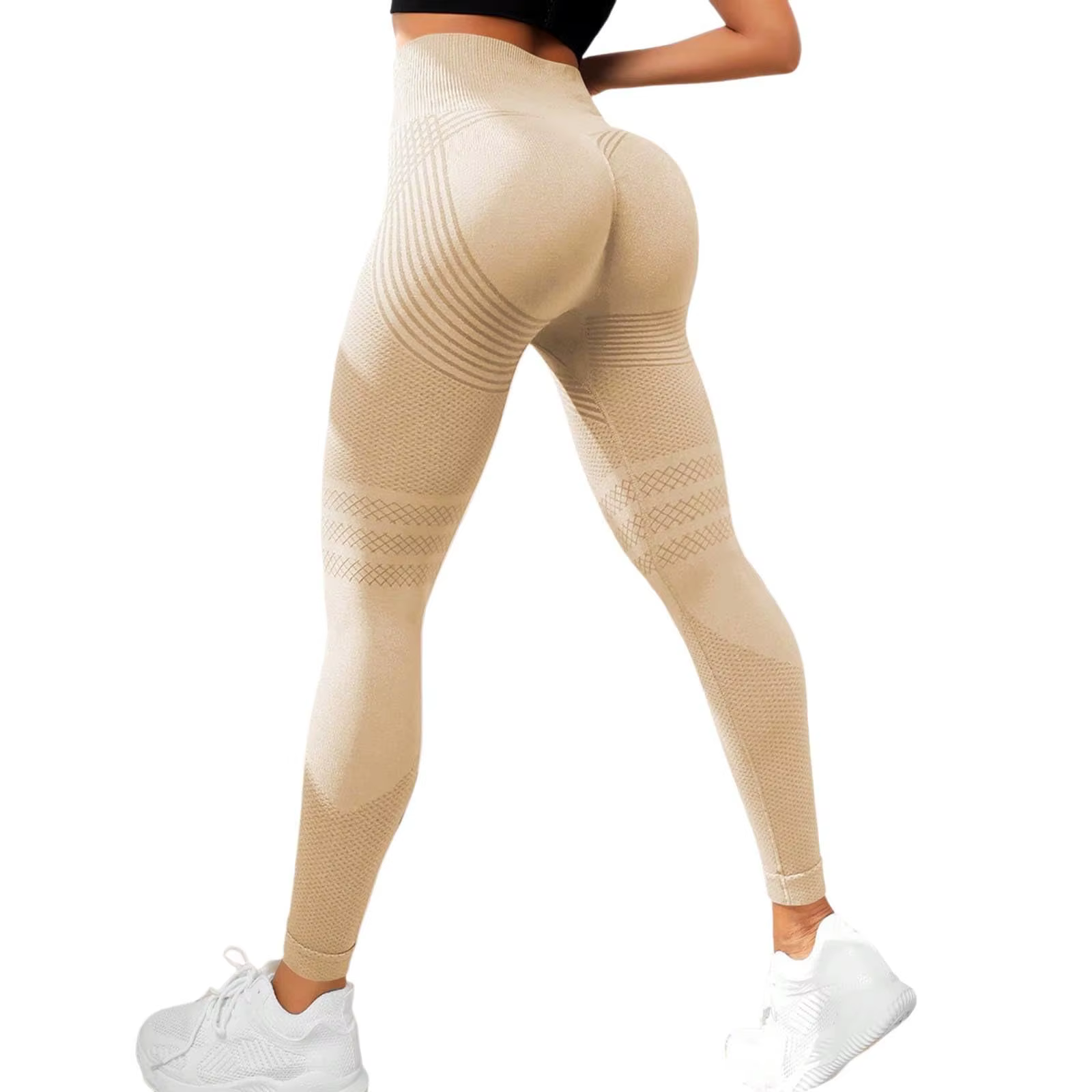 Leggings de compression 3D amincissants anti-cellulite pour femme