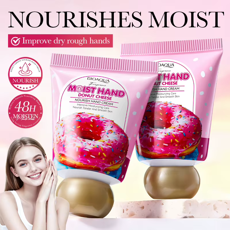 BIOAQUA beignet crème pour les mains hydratante nourrissante Anti-âge Anti rides crèmes blanchissantes