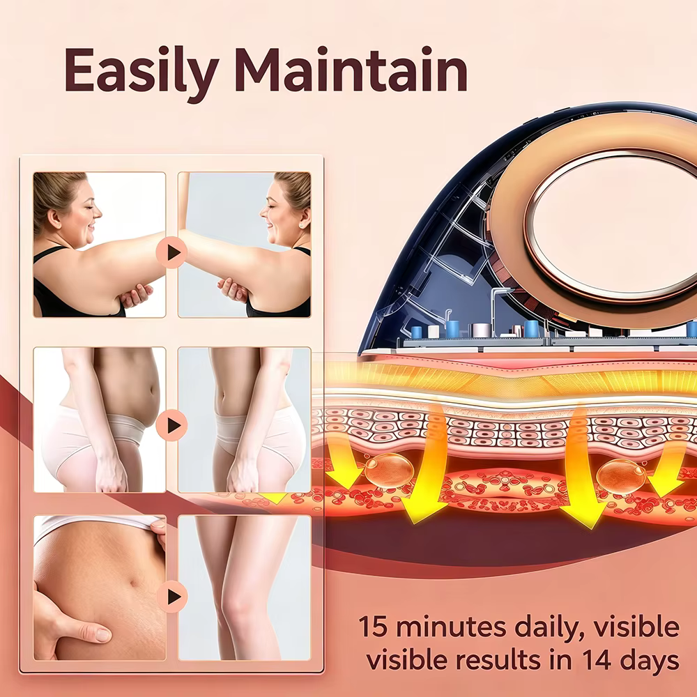 Appareil de massage amincissant EMS RFSculpting pour brûler la graisse abdominale