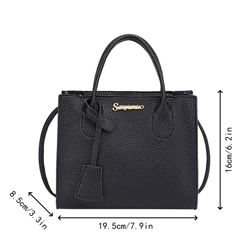 Sac à bandoulière tendance, simple, grande capacité, sac à main