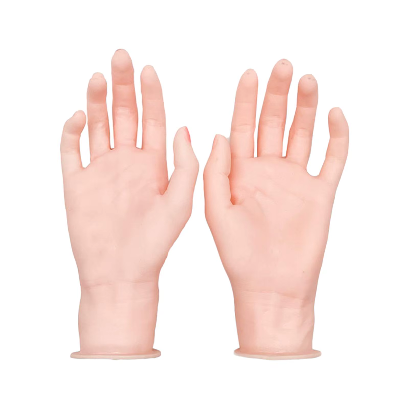 Anneaux de mannequin à main, collier d'organisation à domicile, présentoir à bijoux, modèle de pratique pour technicien des ongles et maire intérieur