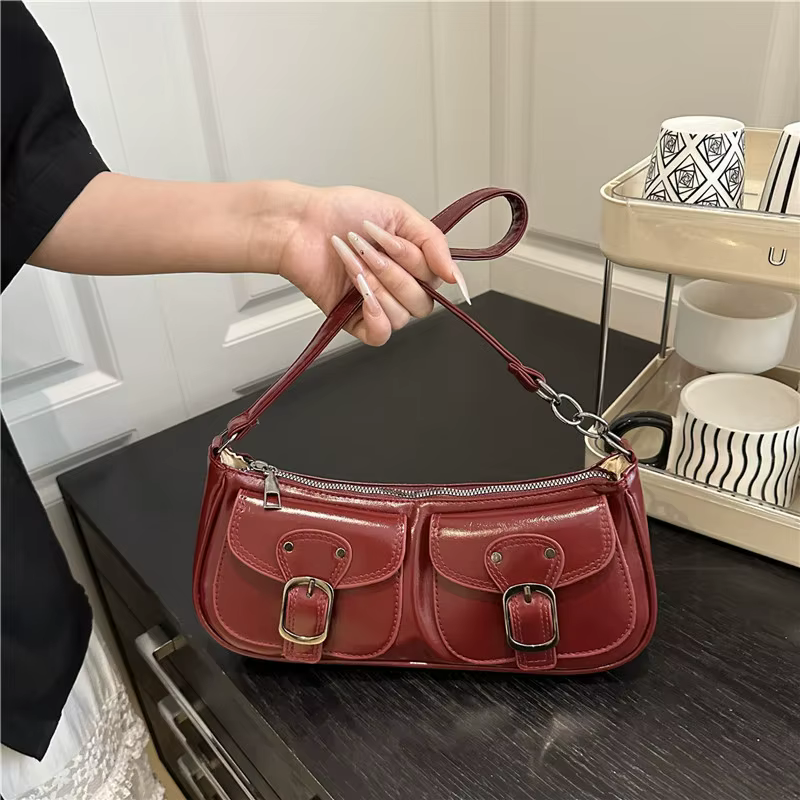 Sac à bandoulière pour femme, tendance et stylé, pour le quotidien, petit sac à main chic pour scooter, sac à bandoulière croisé élégant