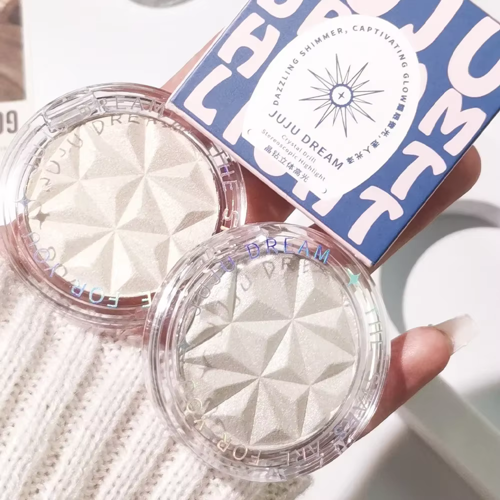 Palette de surligneurs Shimmer Diamond Glow 2 couleurs – Brighten & Contour
