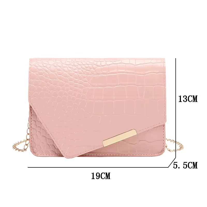 Mini sac à bandoulière pour femmes, sacs à main de marque de luxe pour femmes, sac à main blanc de bonne qualité à loquet en PU, sacoche pour dames, 2024