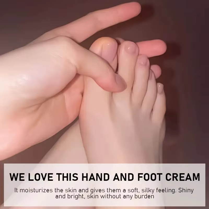 Les bâtons de crème pour les mains et les pieds peuvent être utilisés