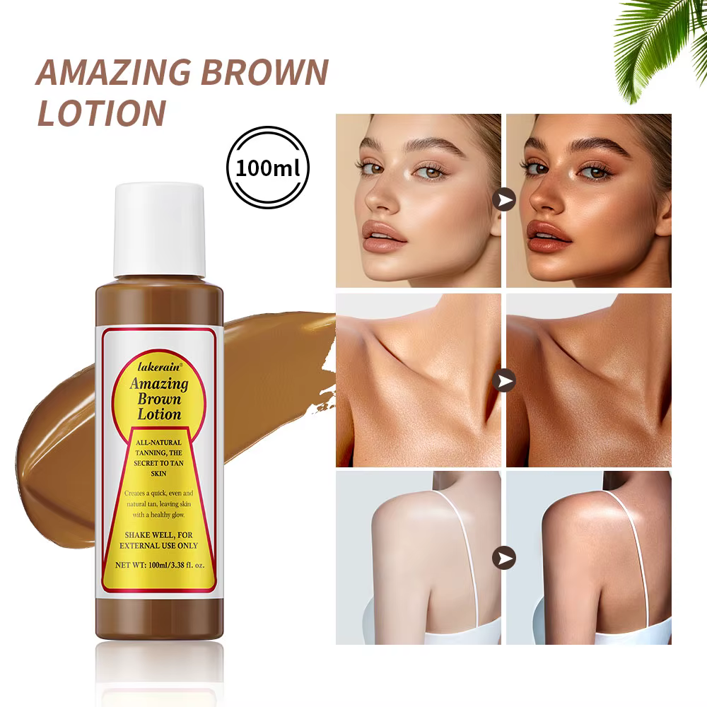 Lotion bronzante imperméable