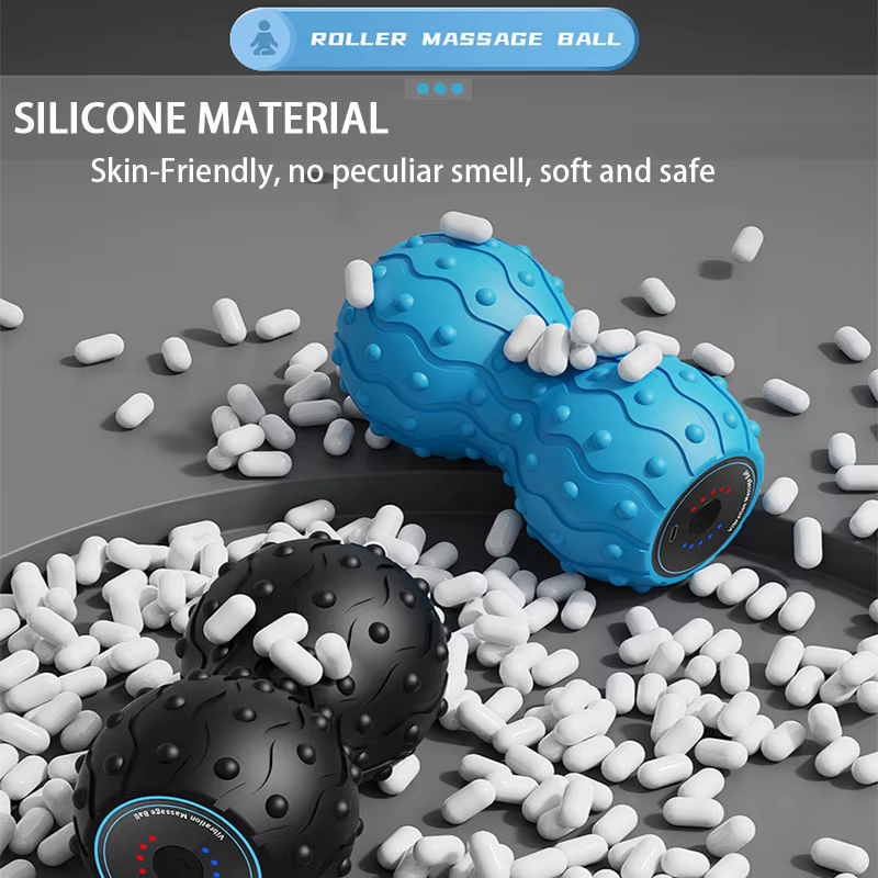 Balle de massage vibrante rechargeable à 5 vitesses