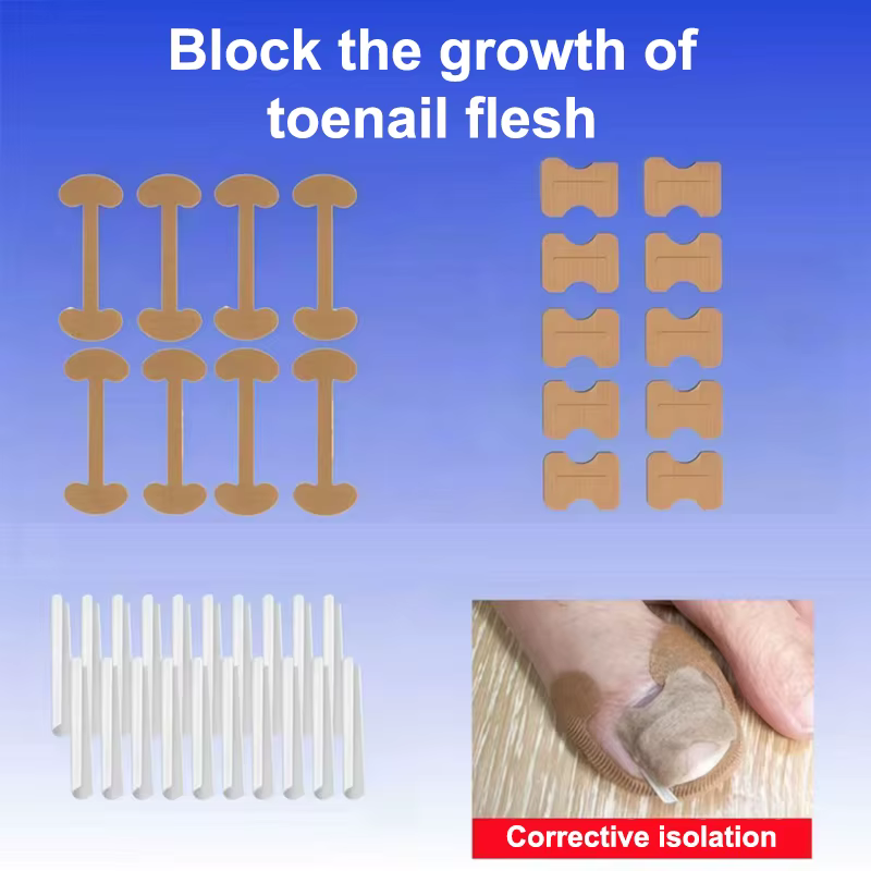Correcteur professionnel des ongles incarnés – Autocollants de soin des pieds pour la protection