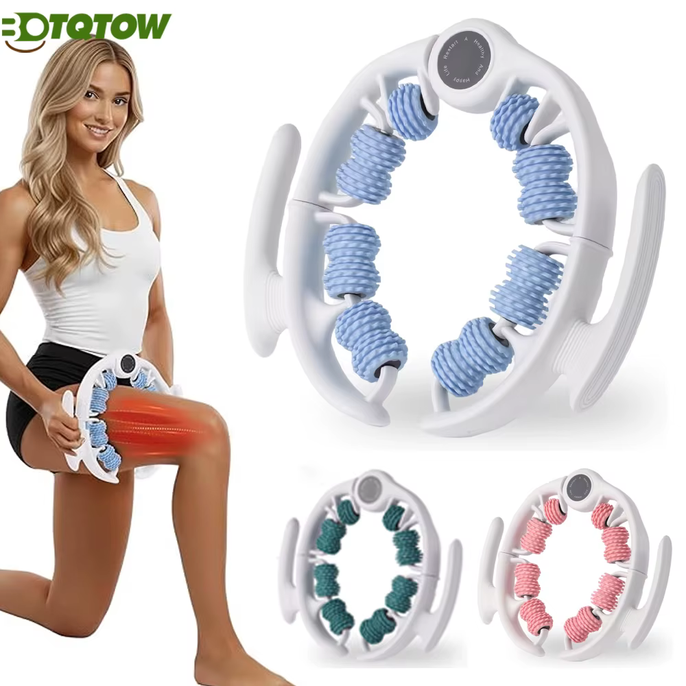 Outil de massage anti-cellulite - Masseur de drainage lymphatique - Rouleau musculaire