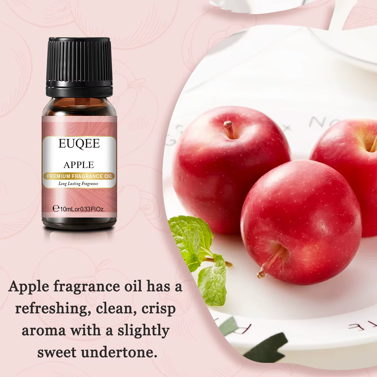 EUQEE 10ML 10ML huile parfumée de fruits sucrés pour l'aromathérapie