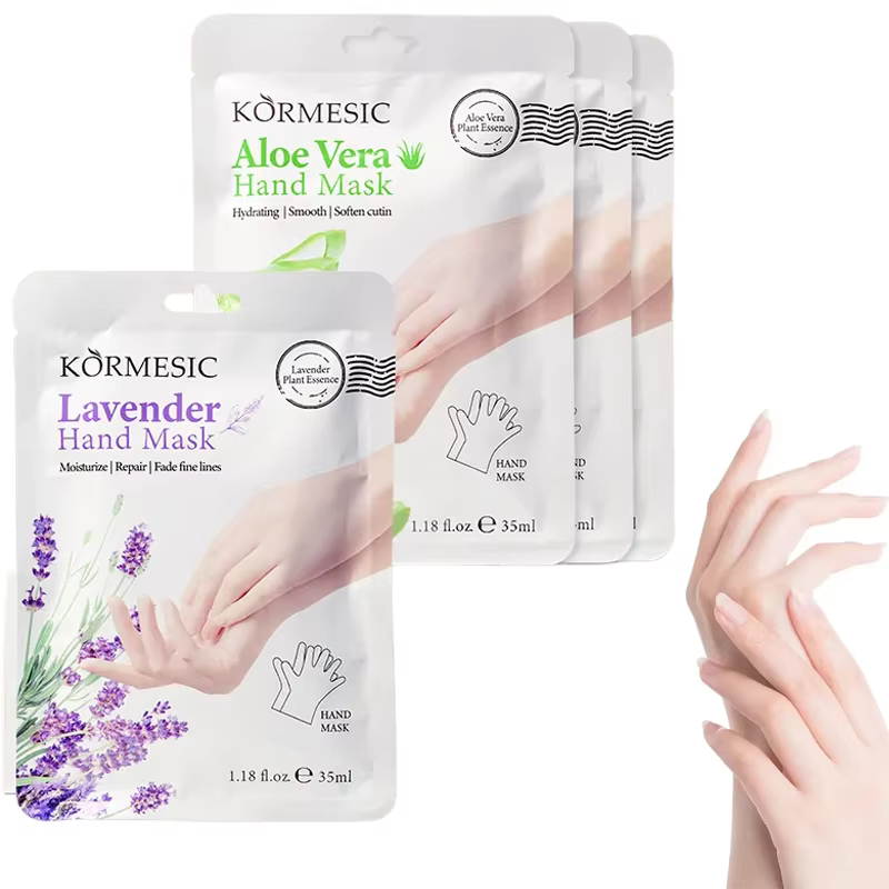 Masque pour les mains, gants hydratants pour peau sèche
