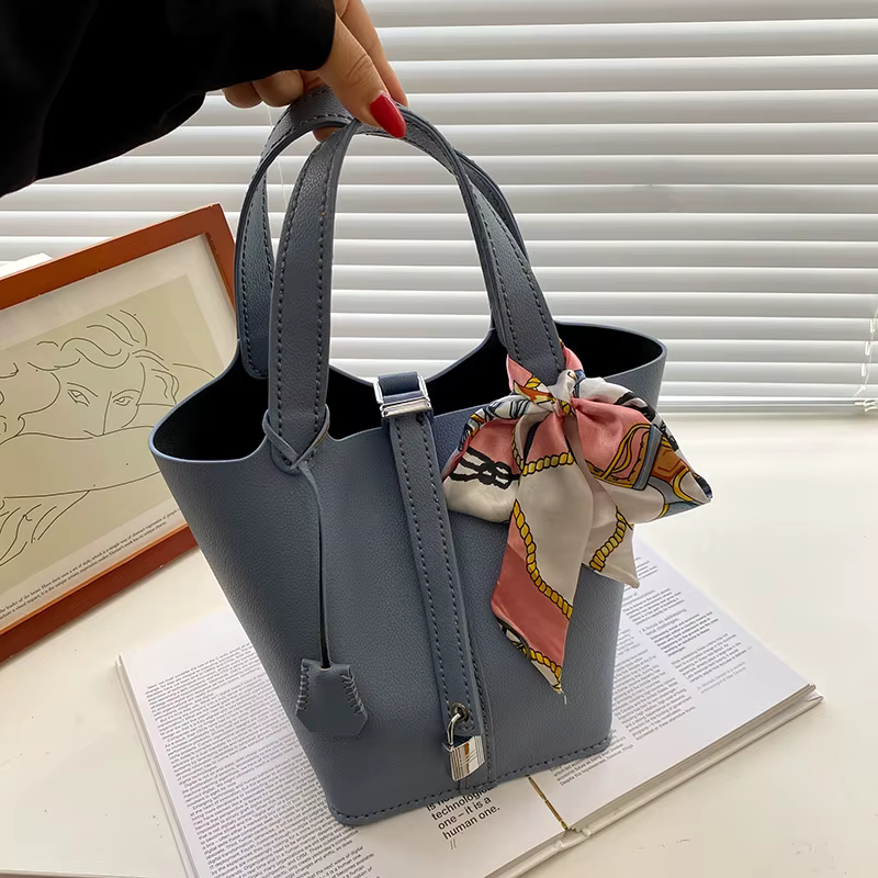 Sac à main en cuir PU pour femme, couture à la main avec accessoires, produit semi-fini, matériel de sac, bricolage, 1 ensemble