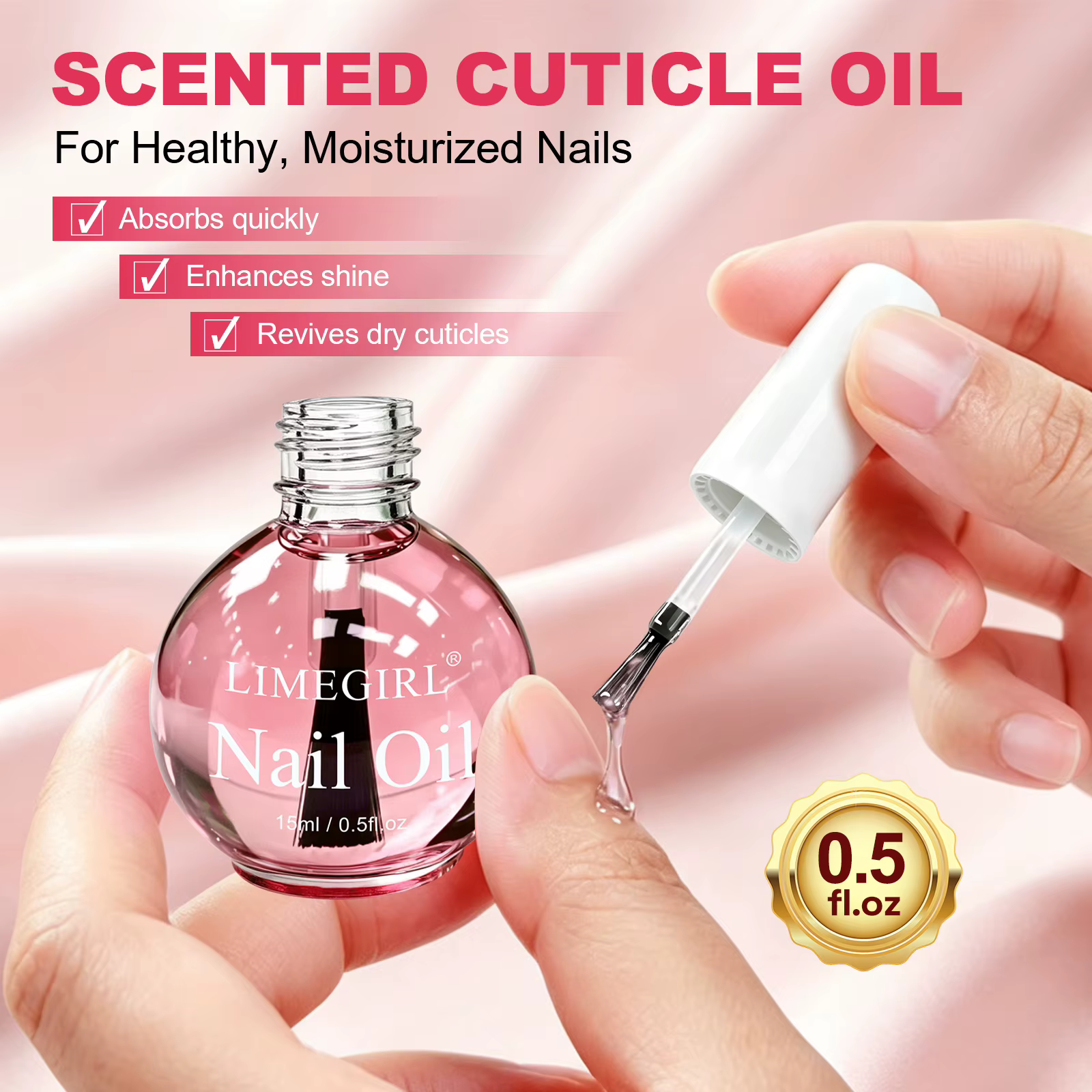 LIMEGIRL 6 Huiles pour cuticules parfumées