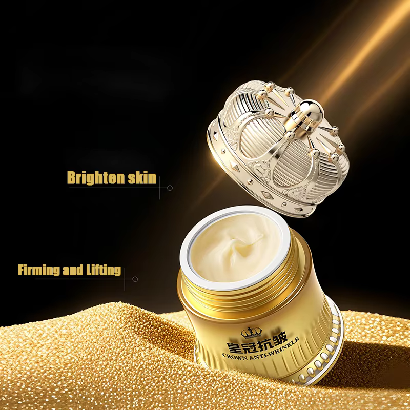 Crème anti-rides au collagène soluble pour le visage Crown