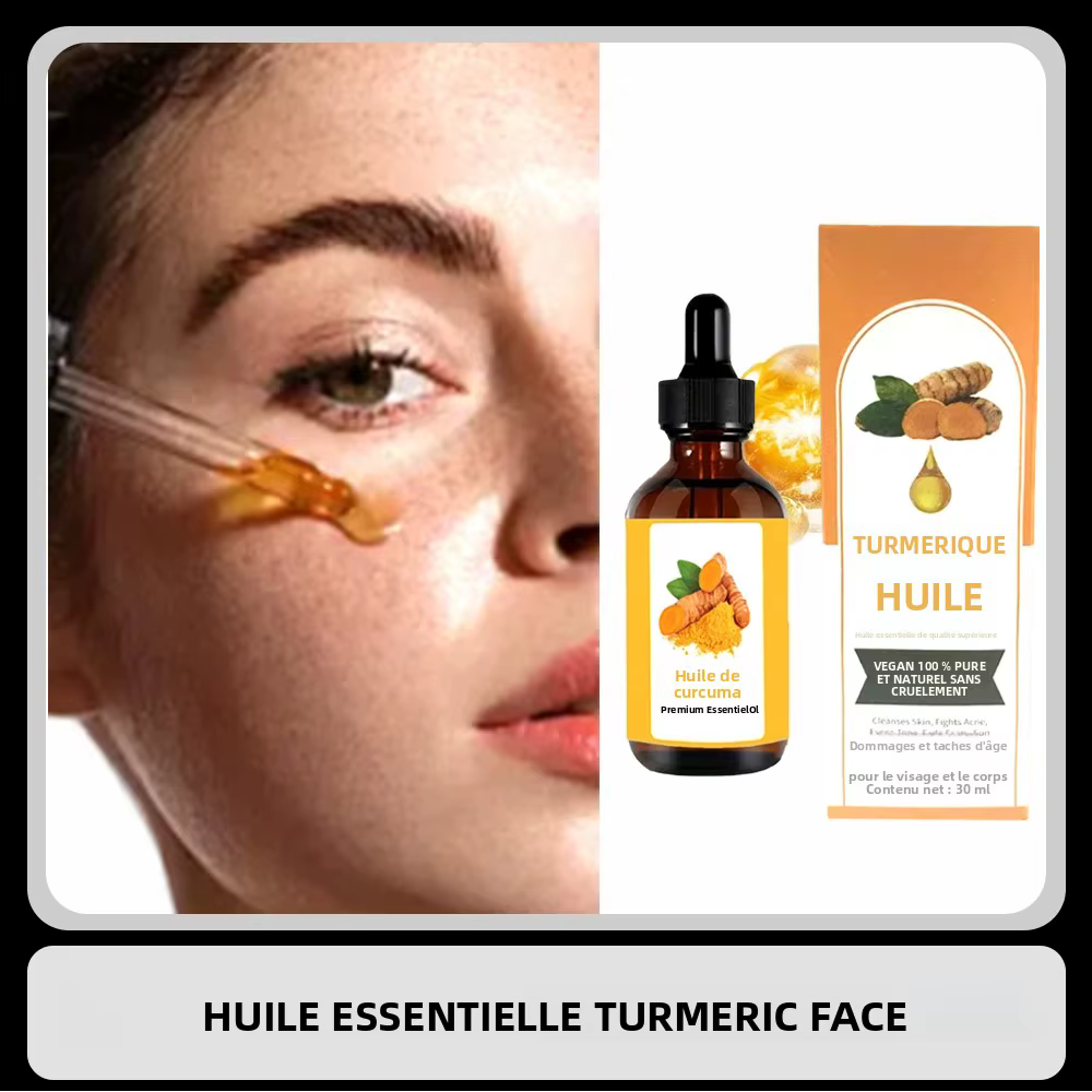 Sérum correcteur de curcuma pour le visage et le corps