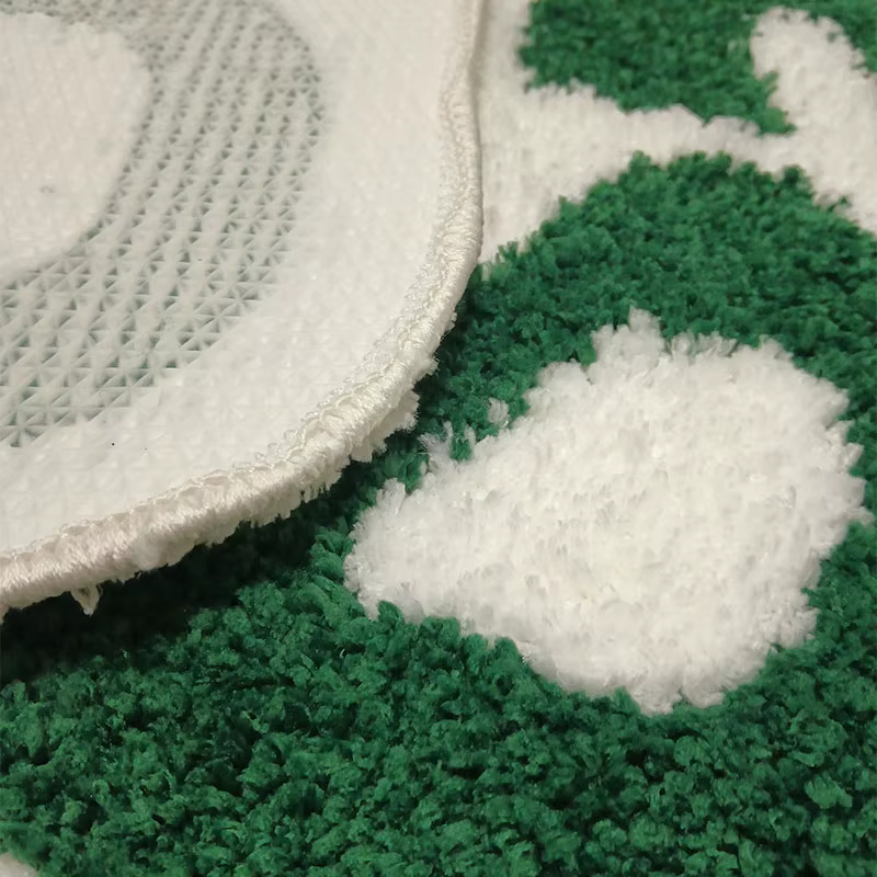 Tapis tufté fait à la main, amusant et mignon, fait à la main, pour salon et chambre à coucher