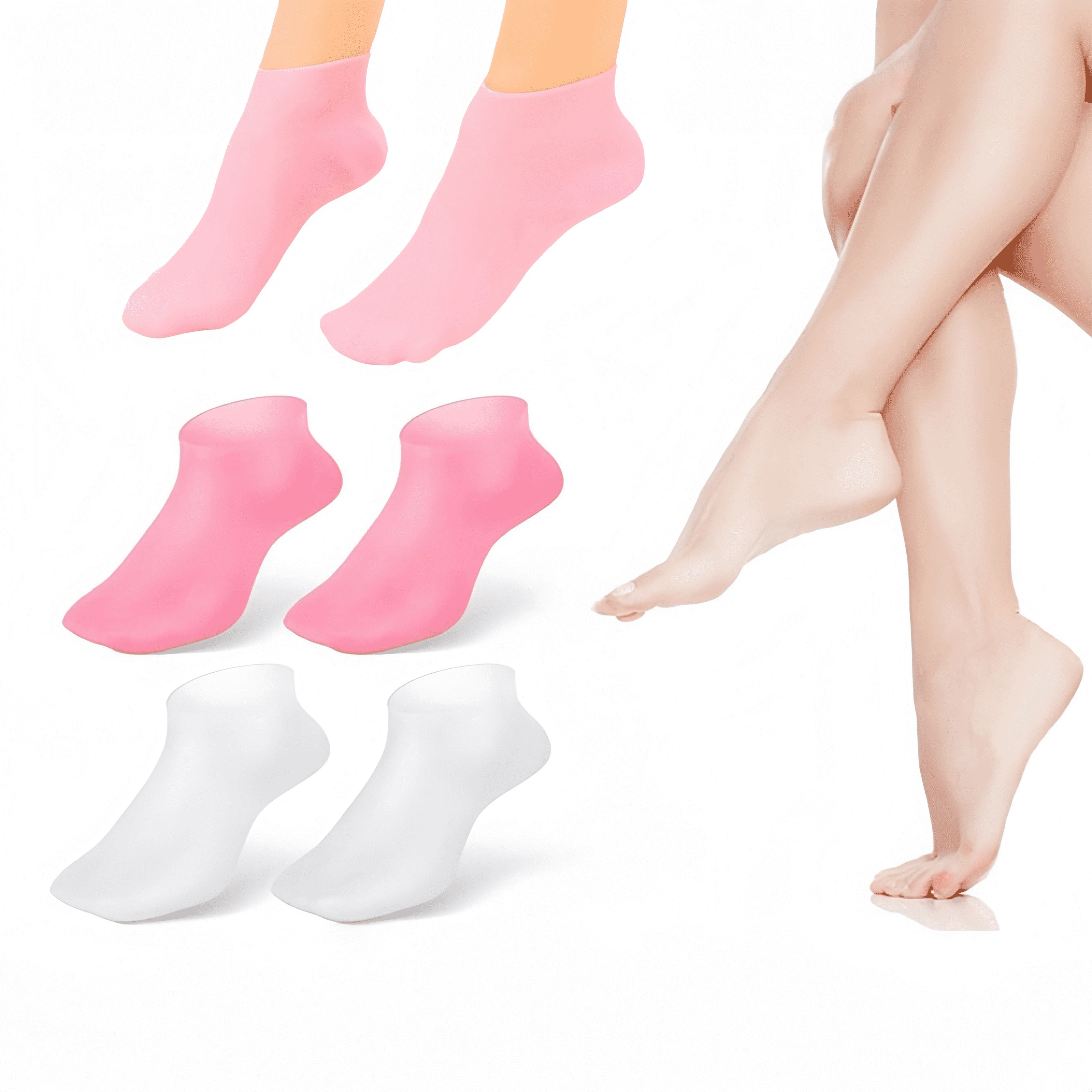 Chaussettes de pied hydratantes