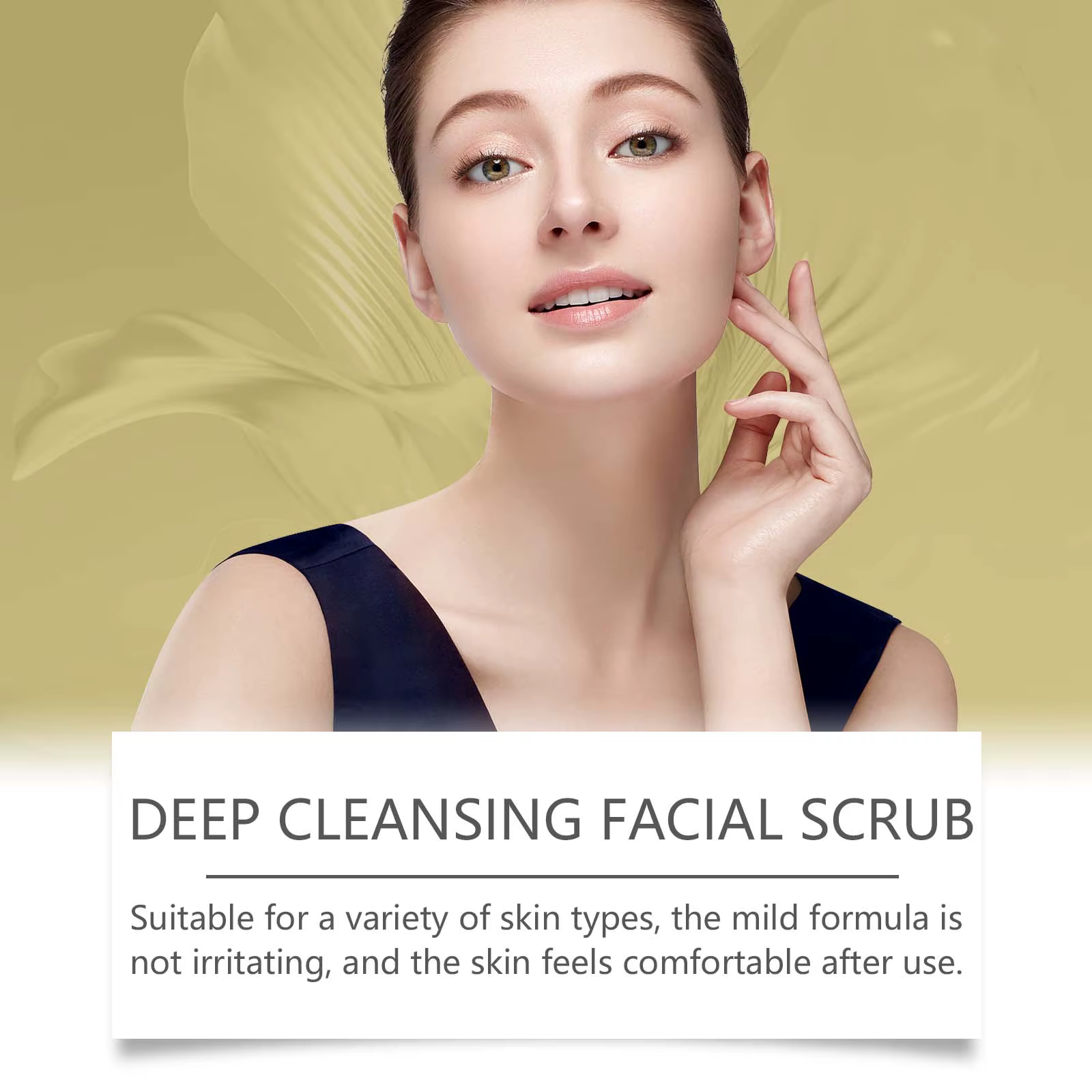Nettoyage en profondeur gommage du visage exfoliant