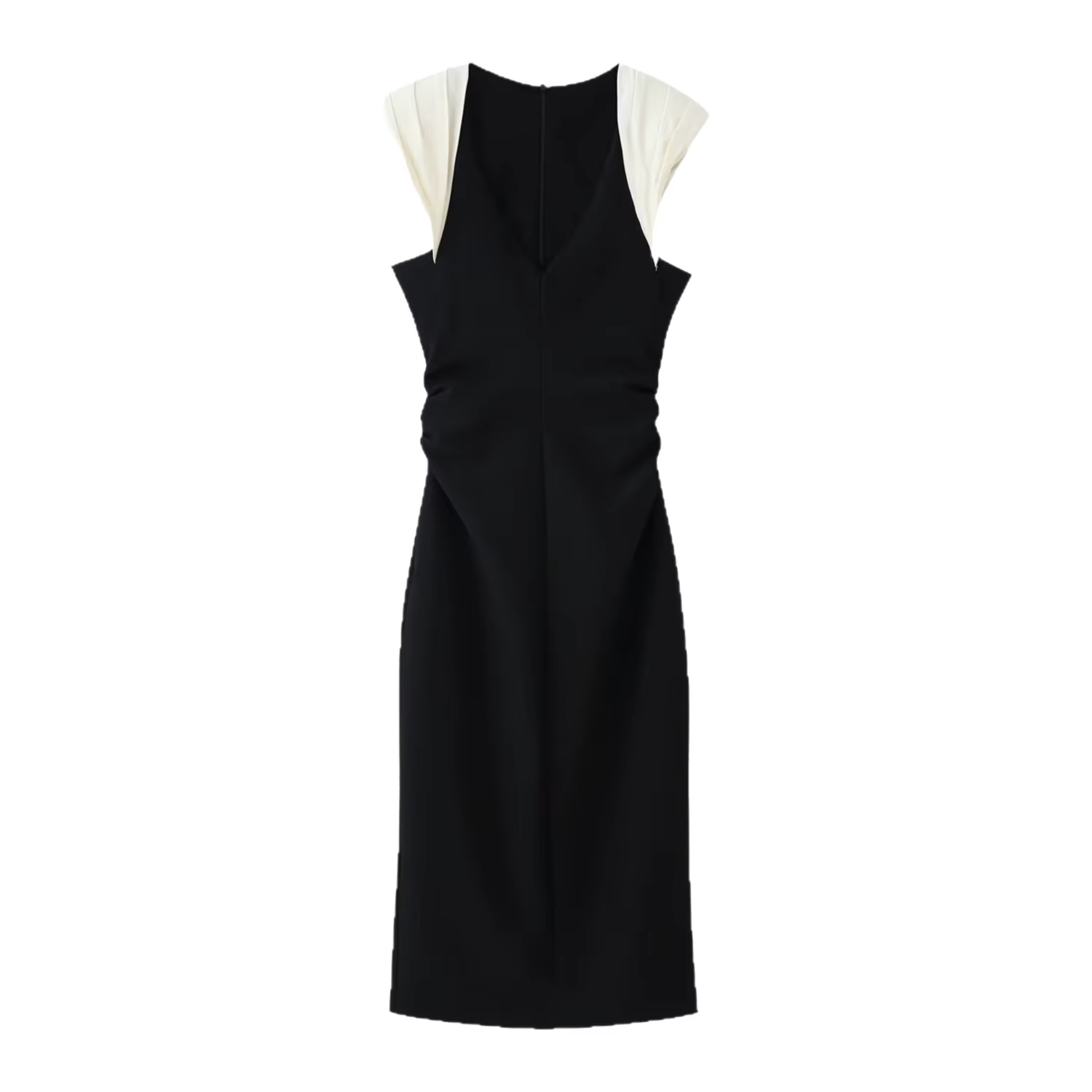Robe longue de soirée moulante style français à effet amincissant