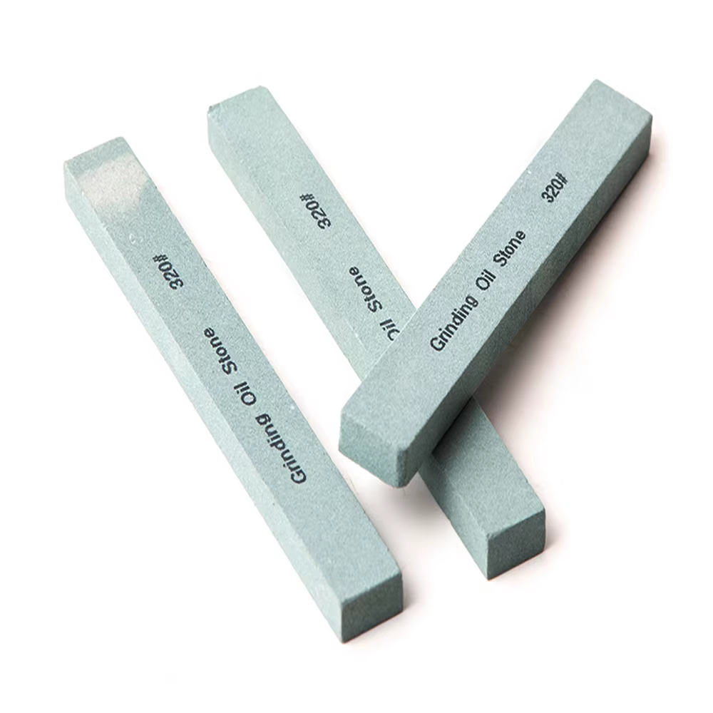 Pierre à huile polie en céramique brute, outils de poterie, petite pierre à aiguiser polie, fond collant, gilet, pierre à aiguiser polie, 320 mailles, 12x12mm