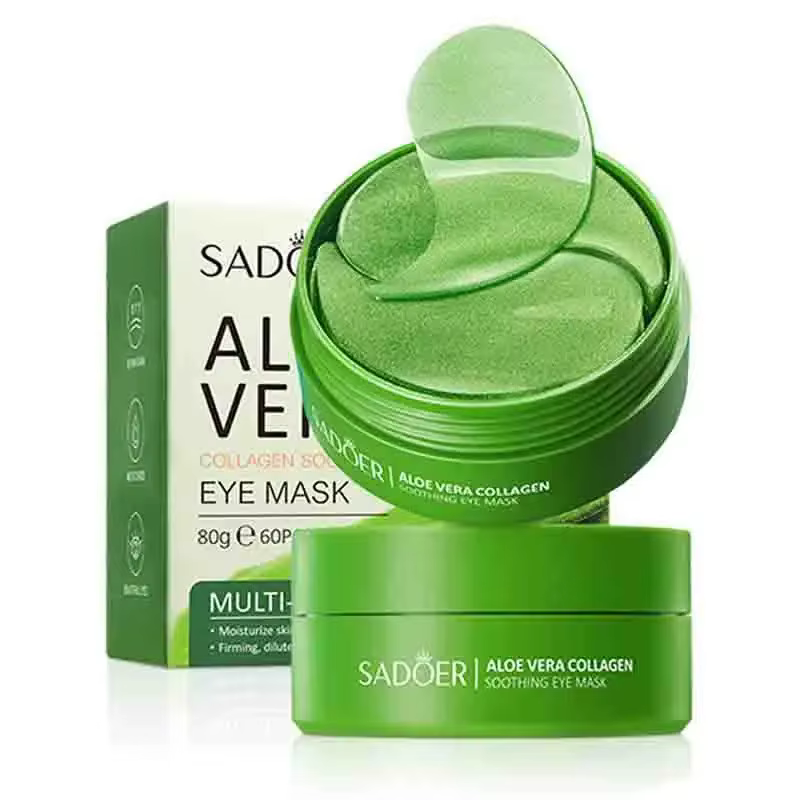 Masque pour les yeux au collagène à l'aloe Vera
