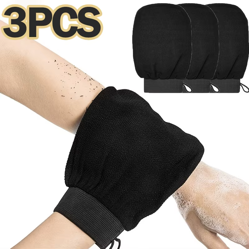 Gants de gommage de douche