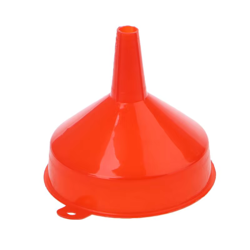 Bec d'entonnoir de remplissage en plastique pour huile moteur, outil doré pour diesel, style de voiture, moto, camion, véhicule, universel
