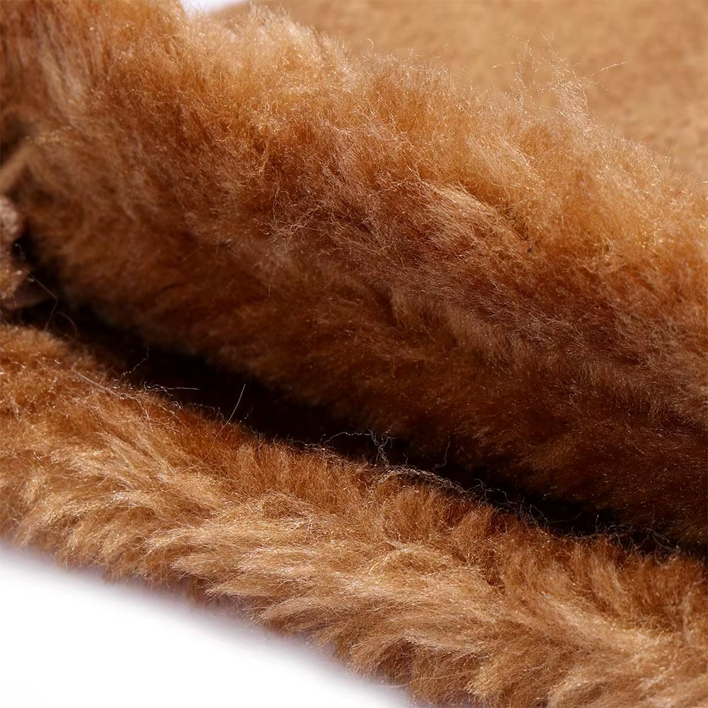 Gants en fourrure de lapin sans doigts pour femme, souples, colorés, doux, à la mode, pour l'hiver