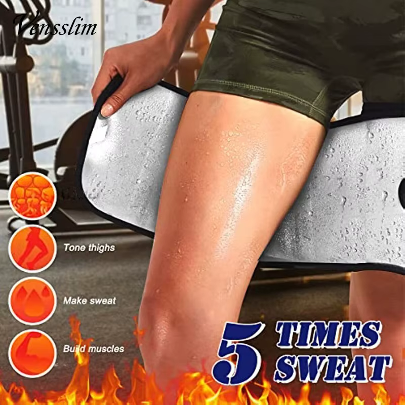 Vensslim 1 paire Sauna sueur cuissardes femmes cuisse Shaper bandes réglable Leggings formateur minceur enveloppes pour l'entraînement des jambes