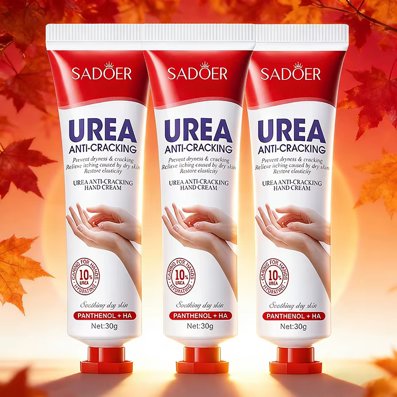 3/5 pièces SADOER Crème Mains Anti-Gerçures à 10% d'Urée